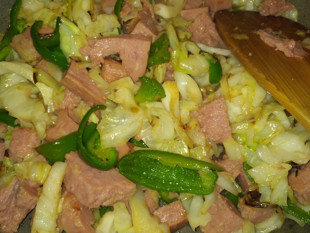 スパムチャンプル レシピ 作り方 By のんたん1206 楽天レシピ